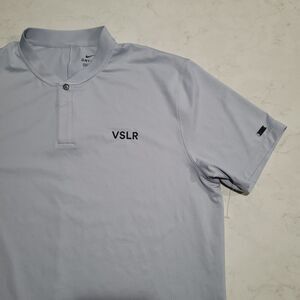 Nike Tiger Woods Collection VSLR Dri Fit Large Standard Shirt Mint Green NWOT